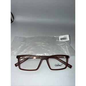 Gallery FINN BR 46-12-125 Brown Plastic Full Rim Eyeglasses Frame Only